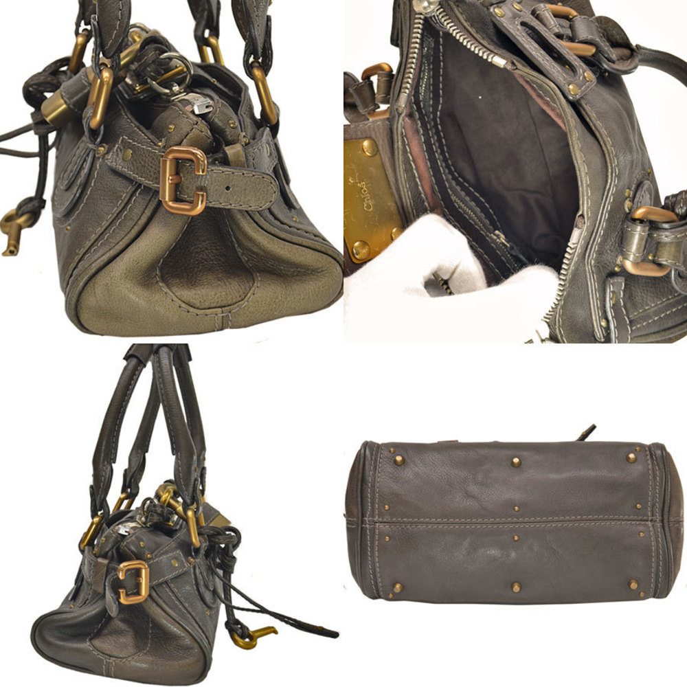 Chloe Bag Paddington Chocolate Brown Leather Handbag - Picture 2 of 3
